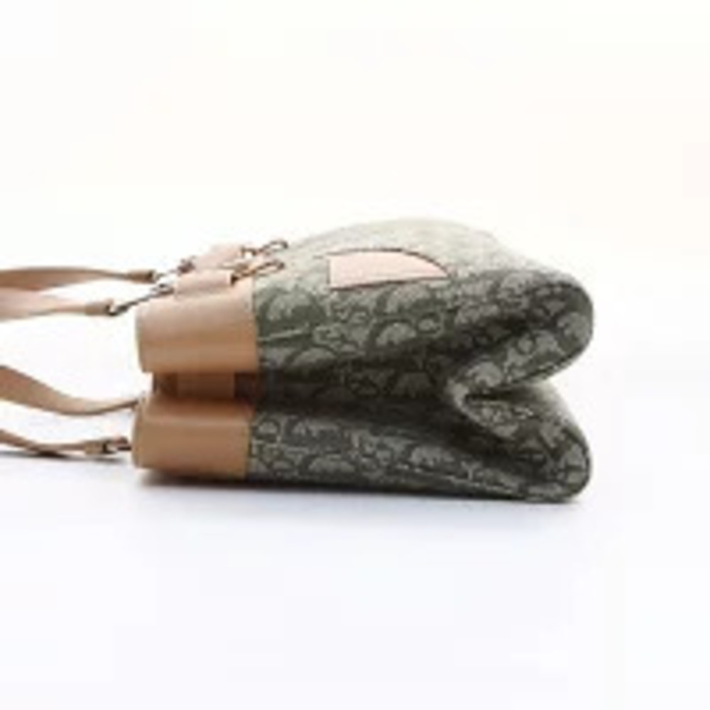 Christian Dior Trotter Handbag Green - Picture 4 of 13